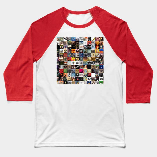 Music Art Baseball T-Shirt by SunCity Ave.